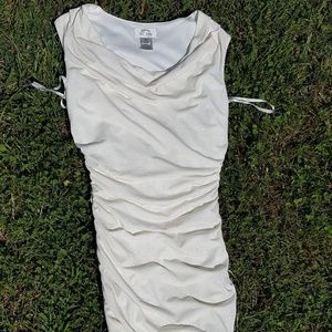 Sweet storm medium ivy/gold dress.